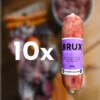 raw dog food from brux in frozen tubes with lamb and turkey