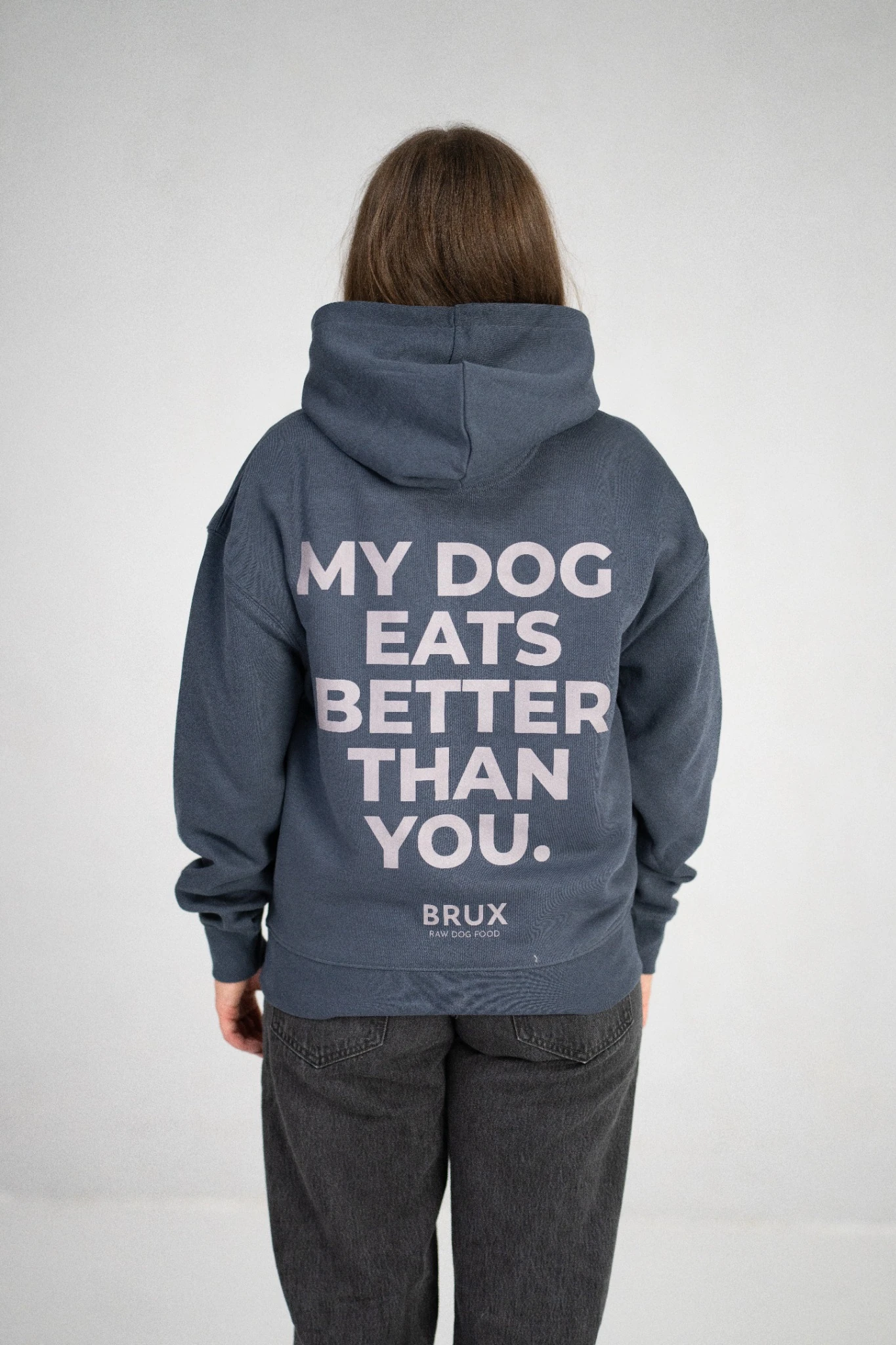 BRUX Hoodie - India Ink Grey - Image 2