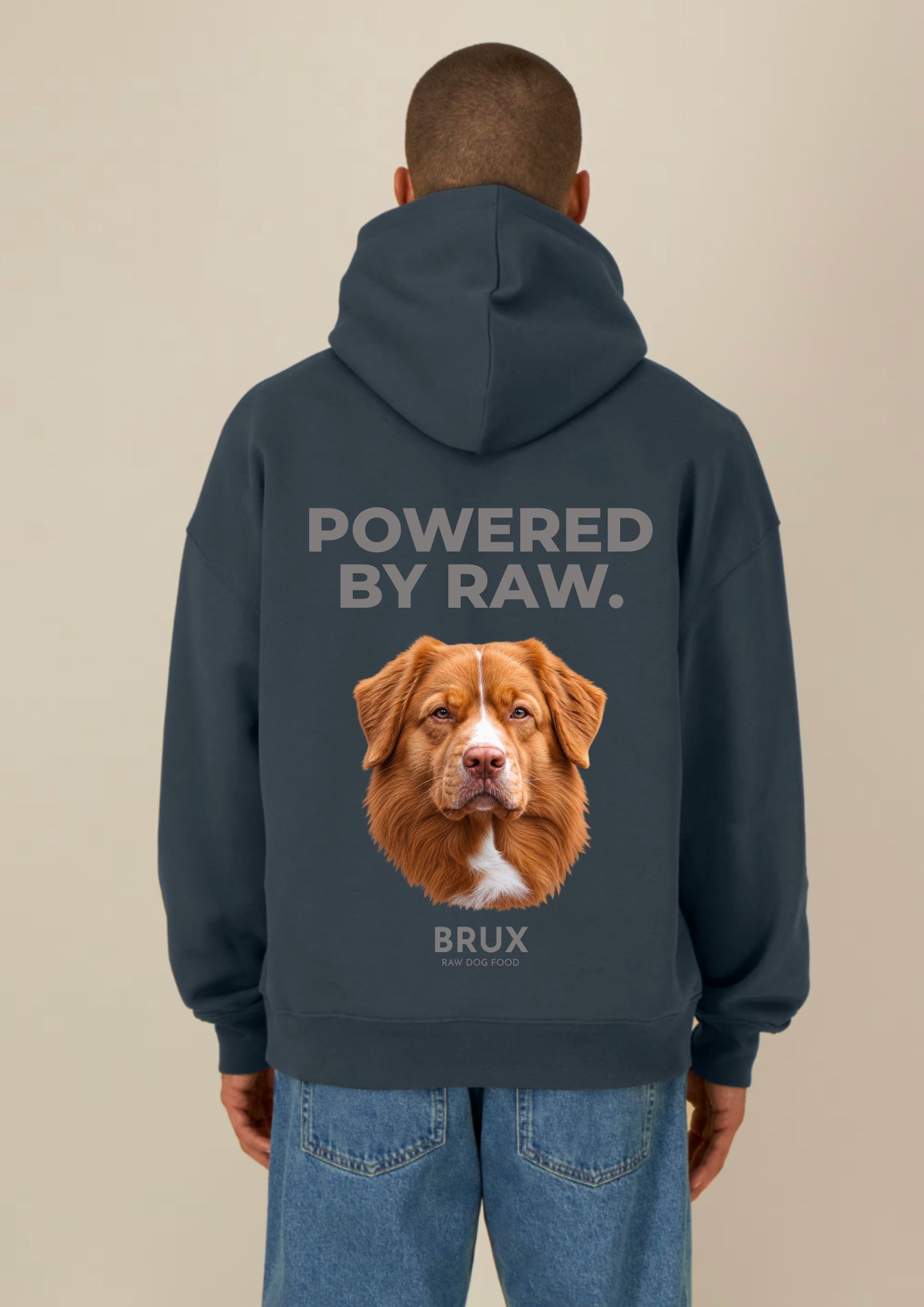 BRUX Hoodie - India Ink Grey - Image 5